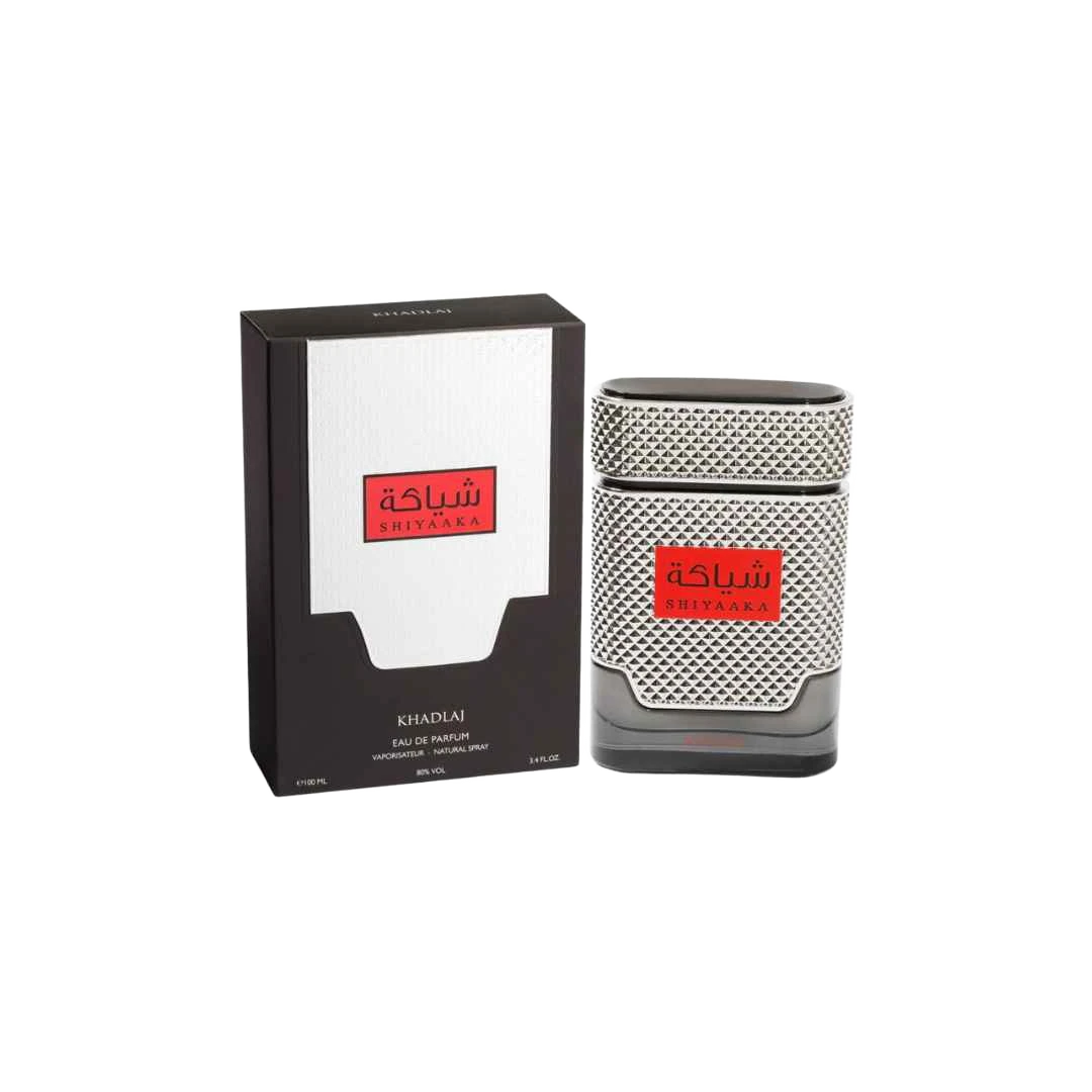 KHADLAJ SHIYAAKA SILVER EDP FOR MEN - 100 ml -Hadiyyeh