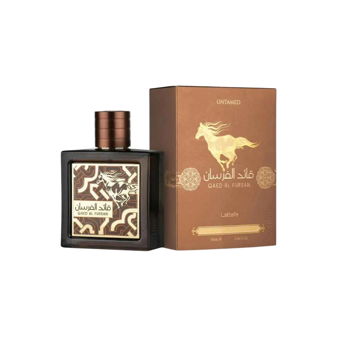 LATTAFA QAED AL FURSAN UNTAMED EDP FOR MEN - 90 ml -Hadiyyeh