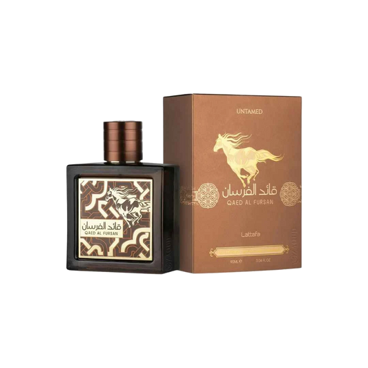 LATTAFA QAED AL FURSAN UNTAMED EDP FOR MEN - 90 ml -Hadiyyeh