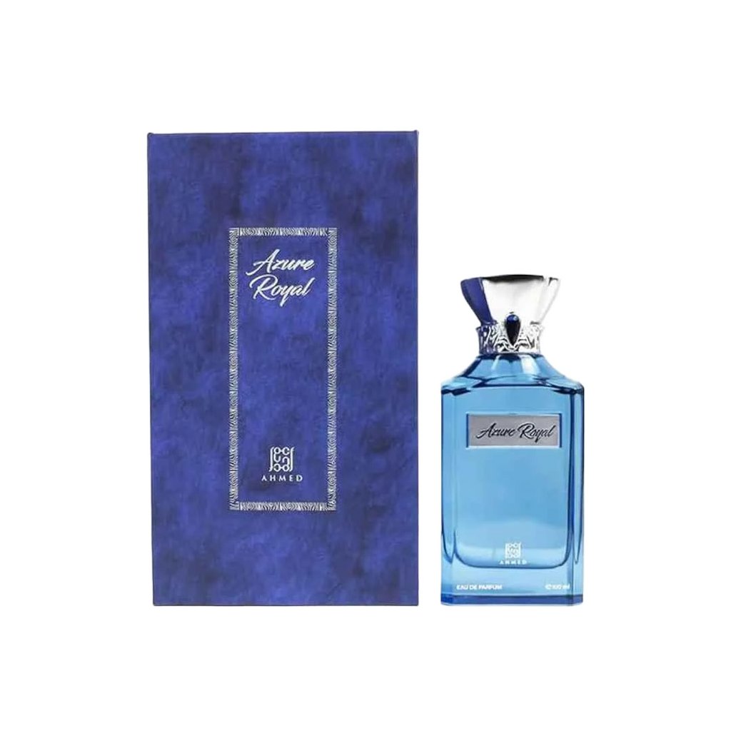 AHMED AL MAGHRIBI AZURE ROYAL EDP FOR MEN - 100 ml -Hadiyyeh