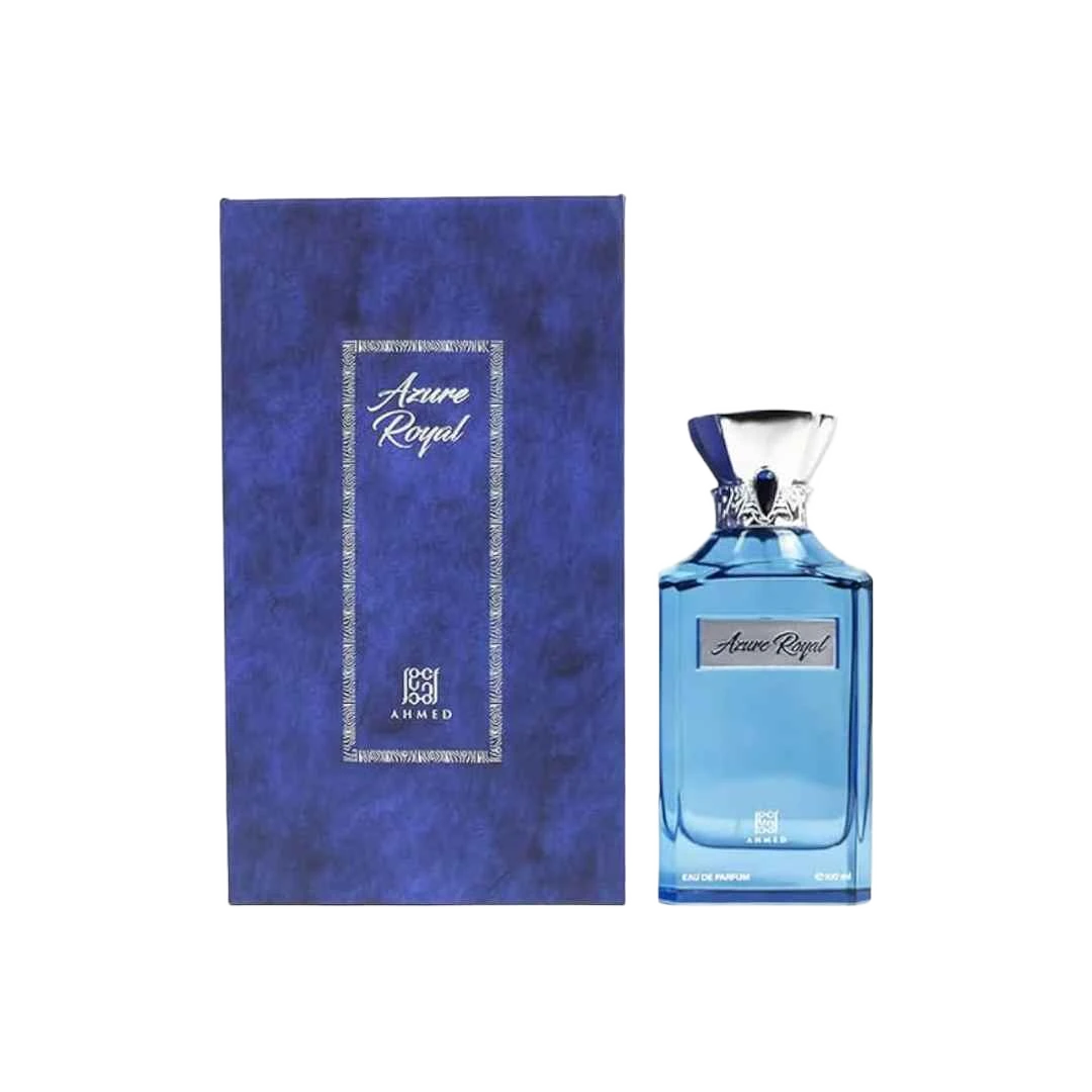 AHMED AL MAGHRIBI AZURE ROYAL EDP FOR MEN - 100 ml -Hadiyyeh