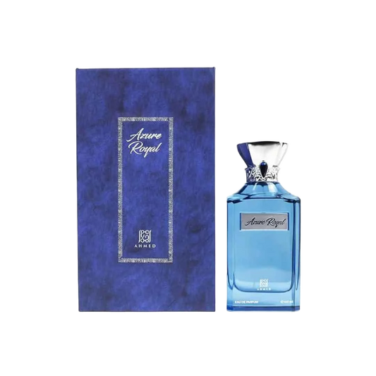 AHMED AL MAGHRIBI AZURE ROYAL EDP FOR MEN - 100 ml -Hadiyyeh
