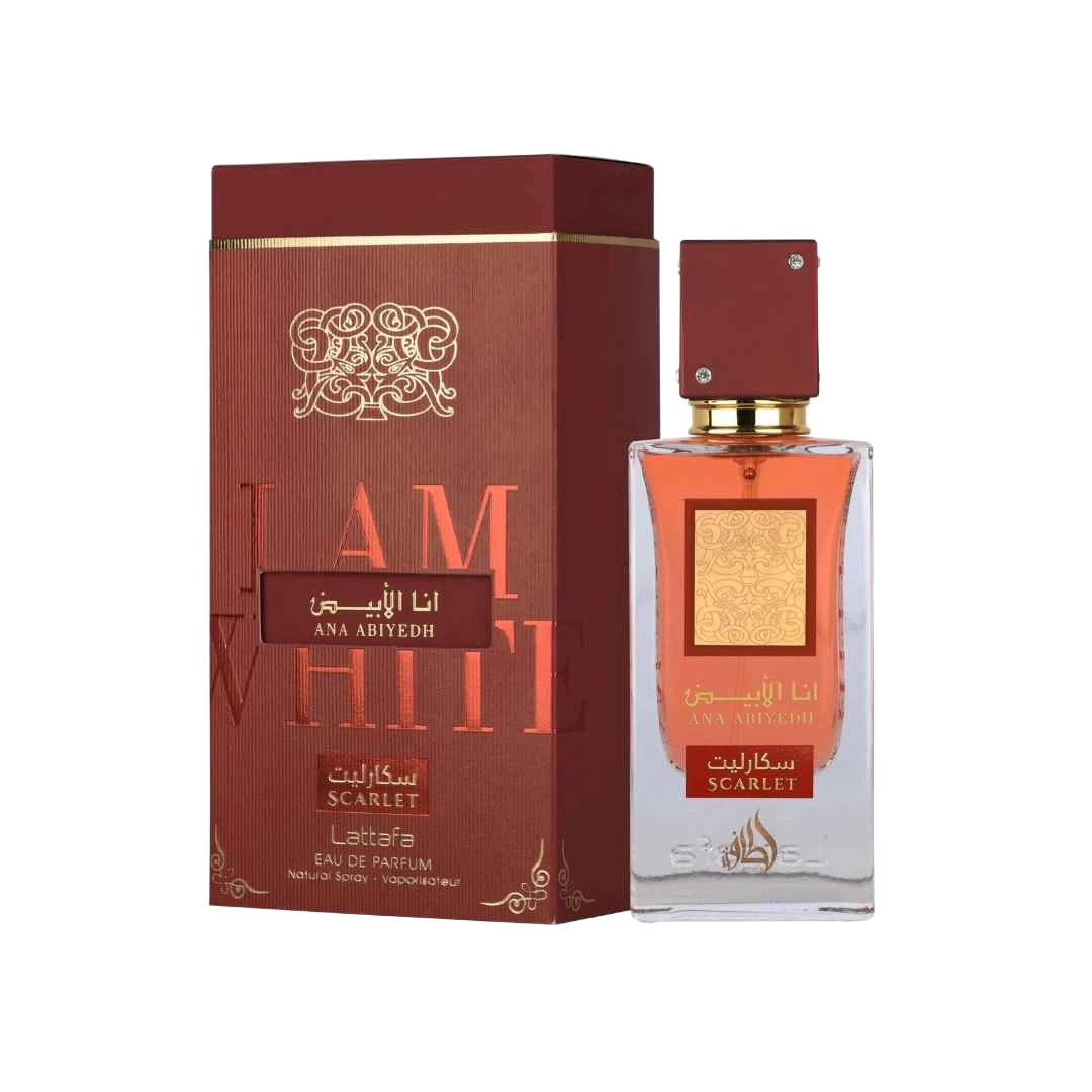 LATTAFA ANA ABIYEDH SCARLET EDP FOR WOMEN - 60 ml -Hadiyyeh