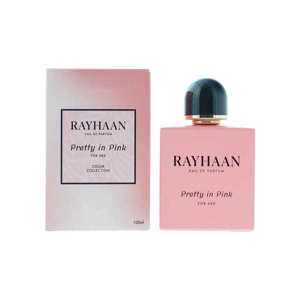 RAYHAAN PRETTY IN PINK EDP FOR WOMEN - 100 ml -Hadiyyeh