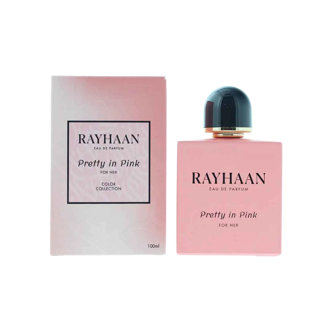 RAYHAAN PRETTY IN PINK EDP FOR WOMEN - 100 ml -Hadiyyeh