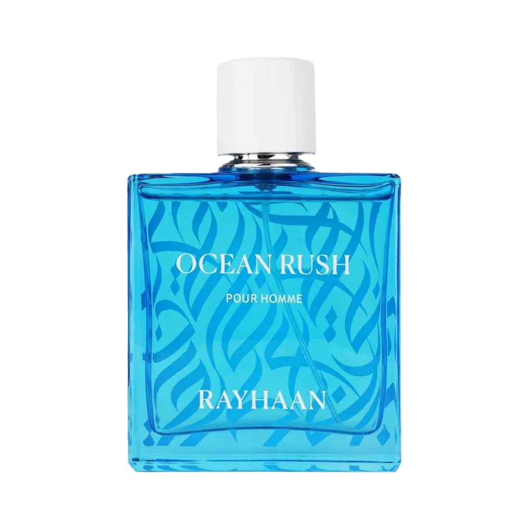RAYHAAN OCEAN RUSH EDP FOR MEN - 100 ml -Hadiyyeh