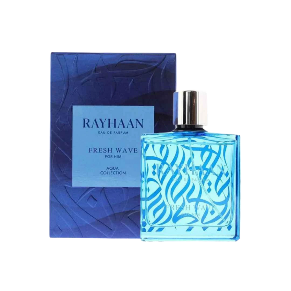 RAYHAAN FRESH WAVE EDP FOR MEN - 100 ml -Hadiyyeh