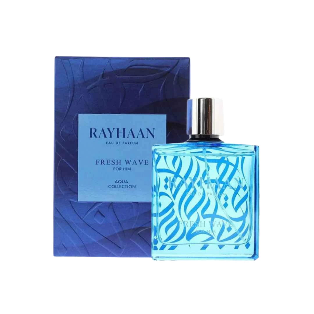 RAYHAAN FRESH WAVE EDP FOR MEN - 100 ml -Hadiyyeh