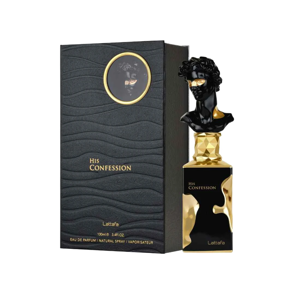 LATTAFA HIS CONFESSION EDP FOR MEN - 100 ml -Hadiyyeh