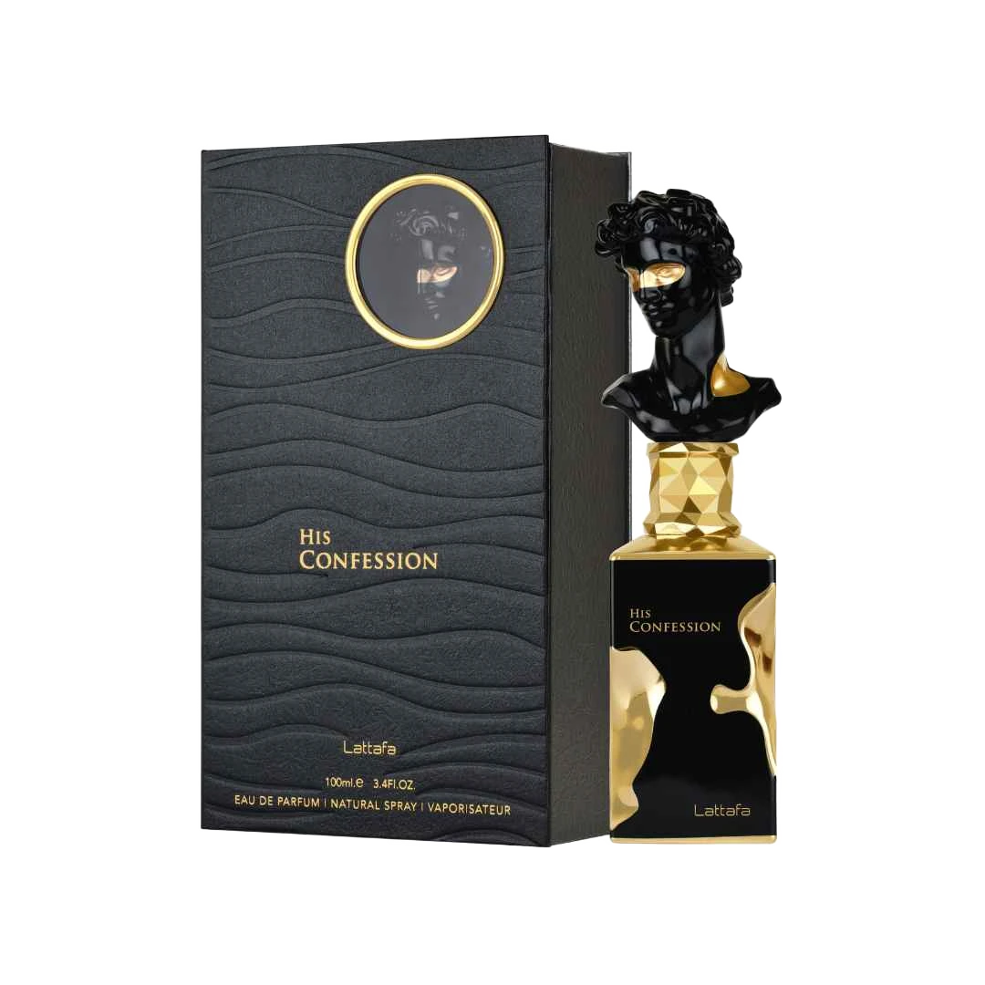 LATTAFA HIS CONFESSION EDP FOR MEN - 100 ml -Hadiyyeh