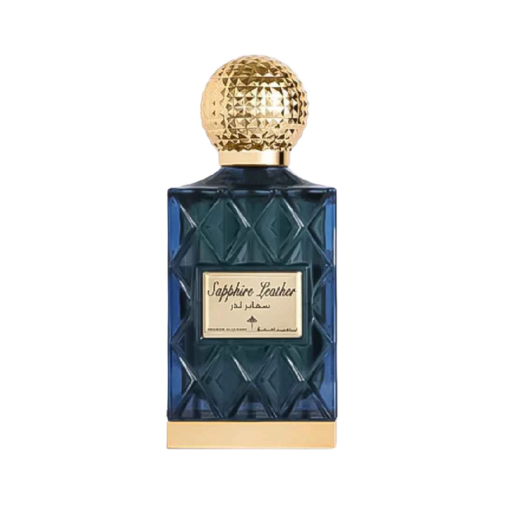 IBRAQ SAPPHIRE LEATHER EDP FOR MEN - 75 ml -Hadiyyeh