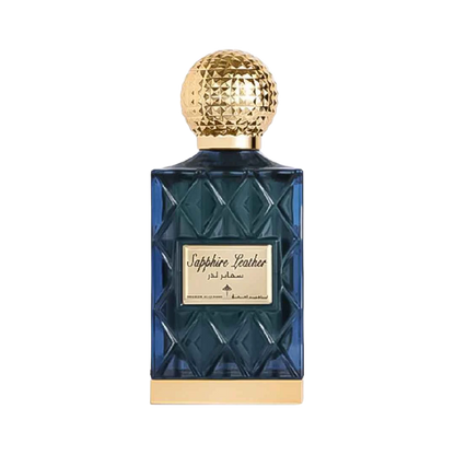 IBRAQ SAPPHIRE LEATHER EDP FOR MEN - 75 ml -Hadiyyeh