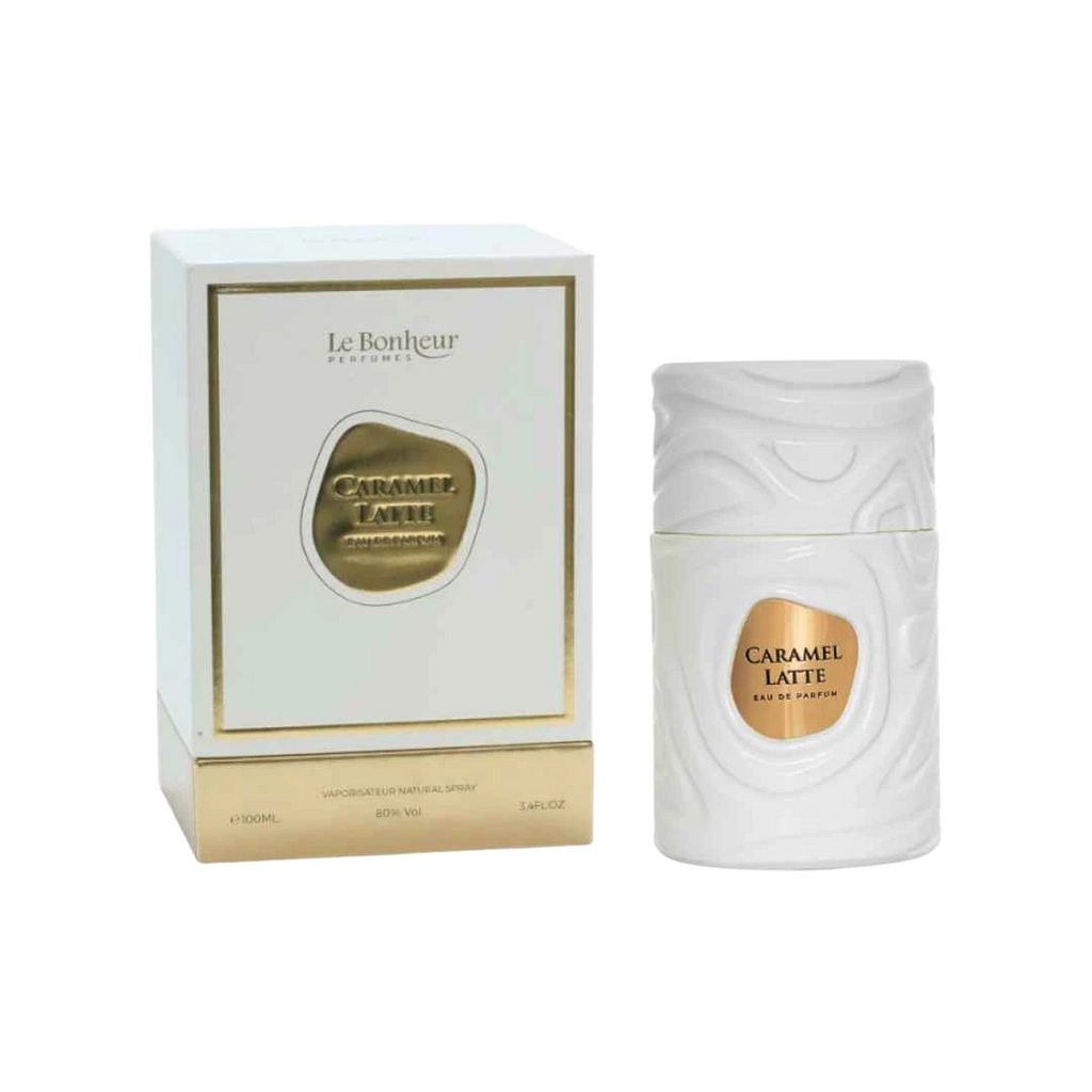 LE BONHEUR CARAMEL LATTE EDP FOR WOMEN - 100 ml -Hadiyyeh
