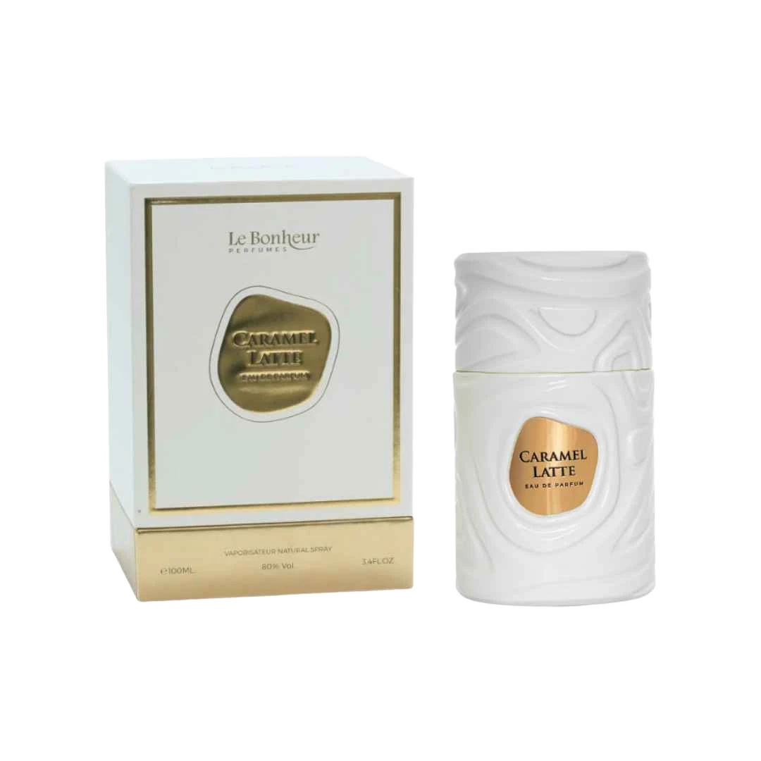 LE BONHEUR CARAMEL LATTE EDP FOR WOMEN - 100 ml -Hadiyyeh