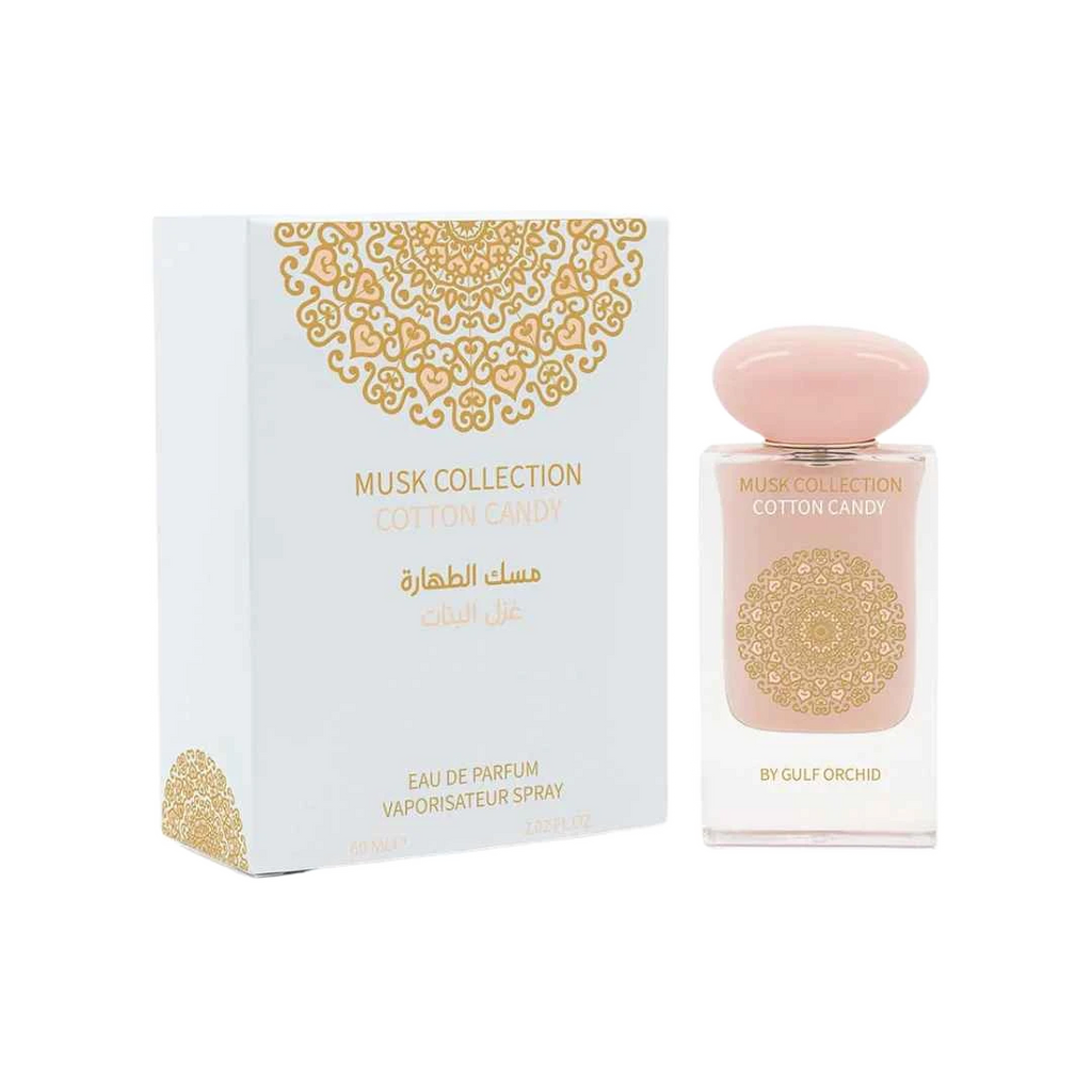 GULF ORCHID COTTON CANDY MUSK EDP FOR WOMEN - 60 ml -Hadiyyeh
