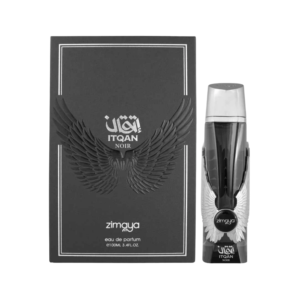 ZIMAYA ITQAN NOIR EDP FOR MEN - 100 ml -Hadiyyeh