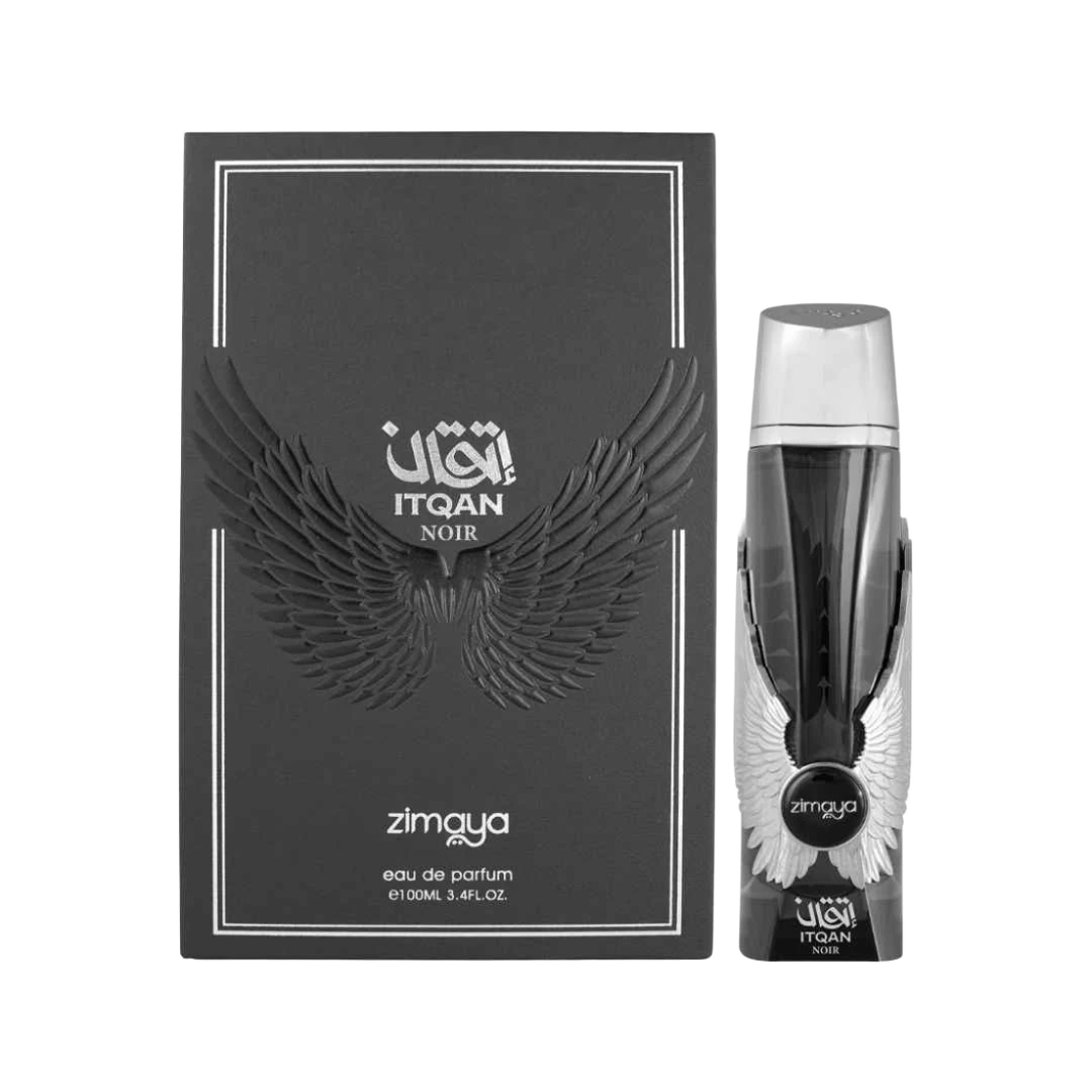 ZIMAYA ITQAN NOIR EDP FOR MEN - 100 ml -Hadiyyeh