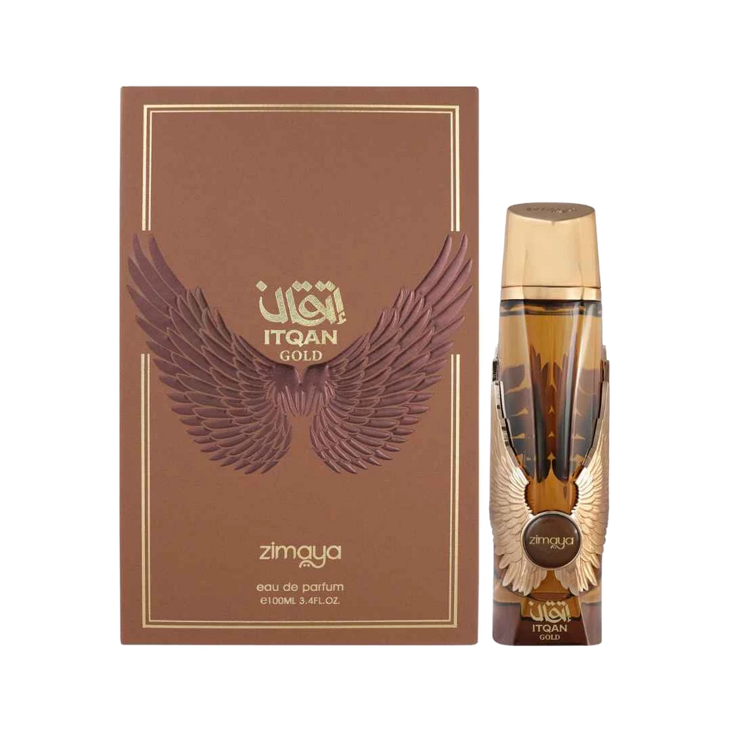ZIMAYA ITQAN GOLD EDP FOR MEN - 100 ml -Hadiyyeh