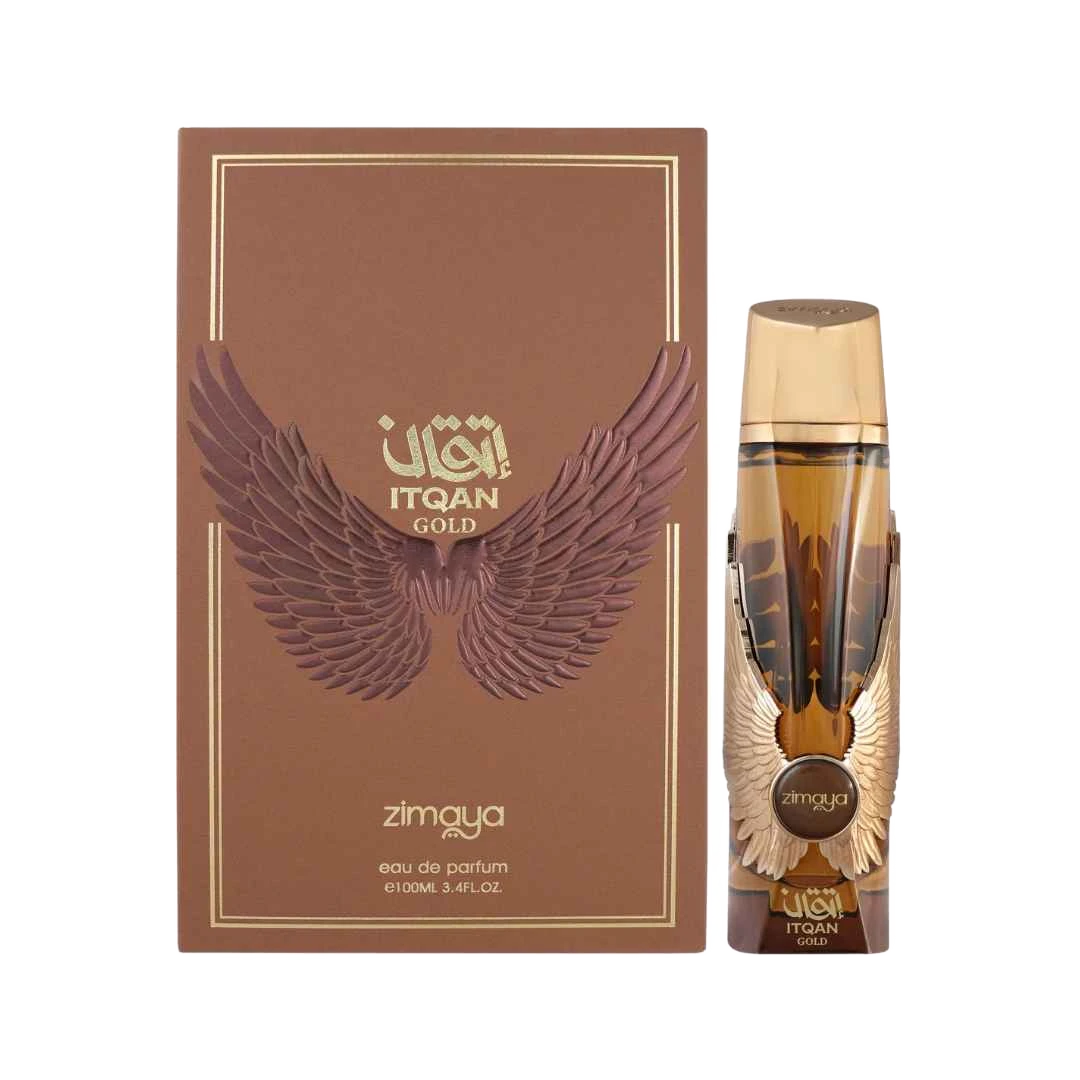 ZIMAYA ITQAN GOLD EDP FOR MEN - 100 ml -Hadiyyeh