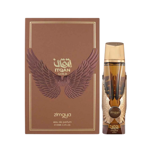 ZIMAYA ITQAN GOLD EDP FOR MEN - 100 ml -Hadiyyeh
