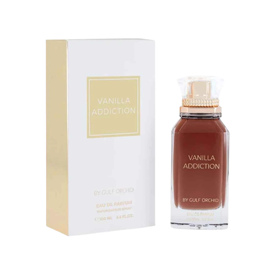 GULF ORCHID VANILLA ADDICTION EDP FOR WOMEN - 100 ml -Hadiyyeh