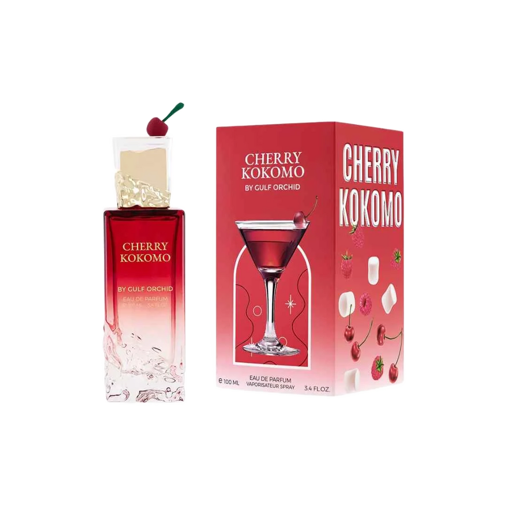 GULF ORCHID CHERRY KOKOMO EDP FOR WOMEN - 100 ml -Hadiyyeh