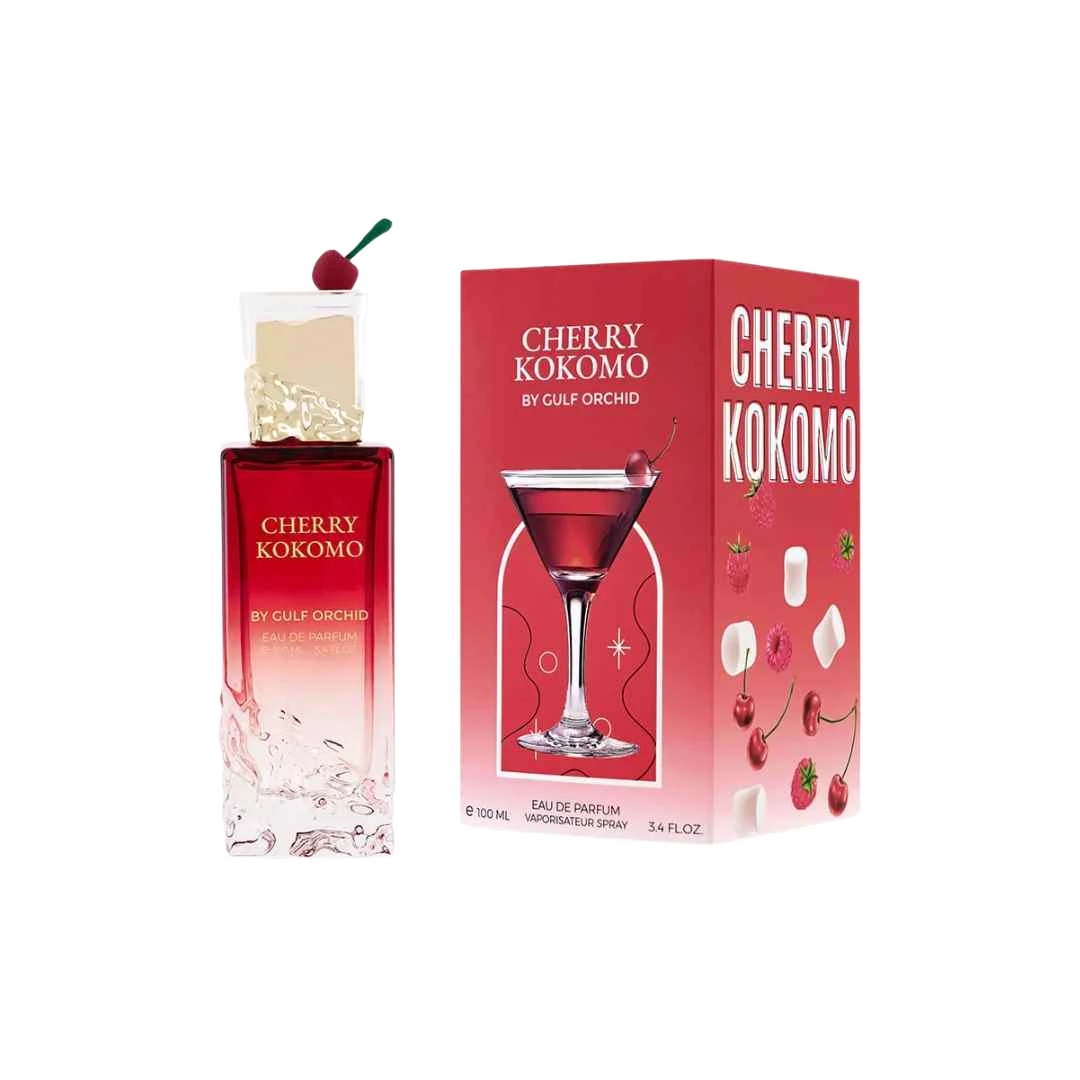 GULF ORCHID CHERRY KOKOMO EDP FOR WOMEN - 100 ml -Hadiyyeh