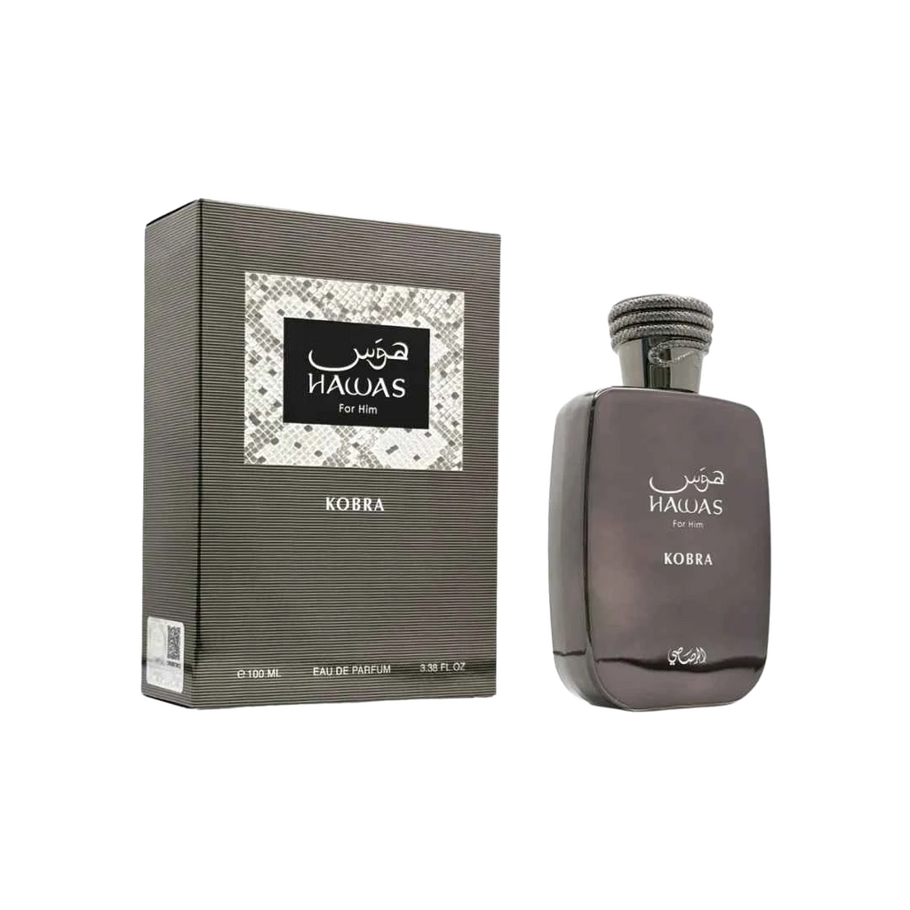 RASASI HAWAS KOBRA EDP FOR MEN - 100 ml -Hadiyyeh