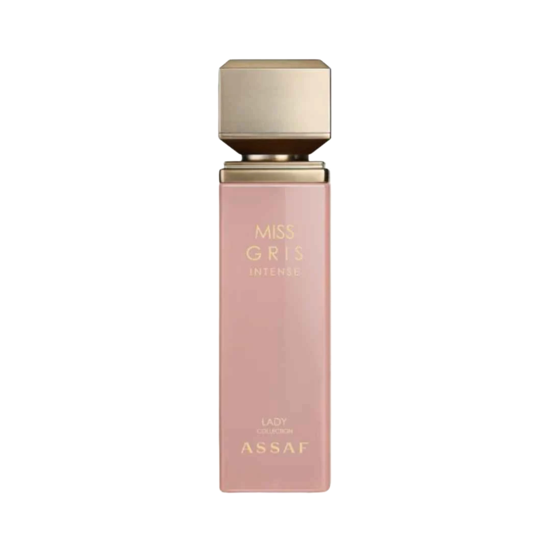 ASSAF MISS GRIS INTENSE EDP FOR WOMEN - 100 ml -Hadiyyeh