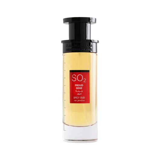 IBRAQ PROUD DOSE SPICY OUD EDP FOR MEN - 75 ml -Hadiyyeh