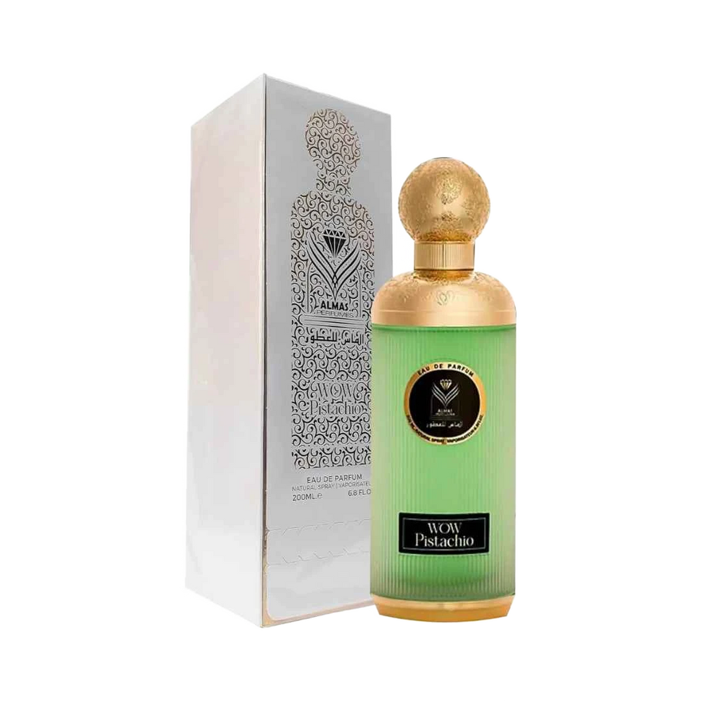 ALMAS WOW PISTACHIO EDP FOR WOMEN - 200 ml -Hadiyyeh
