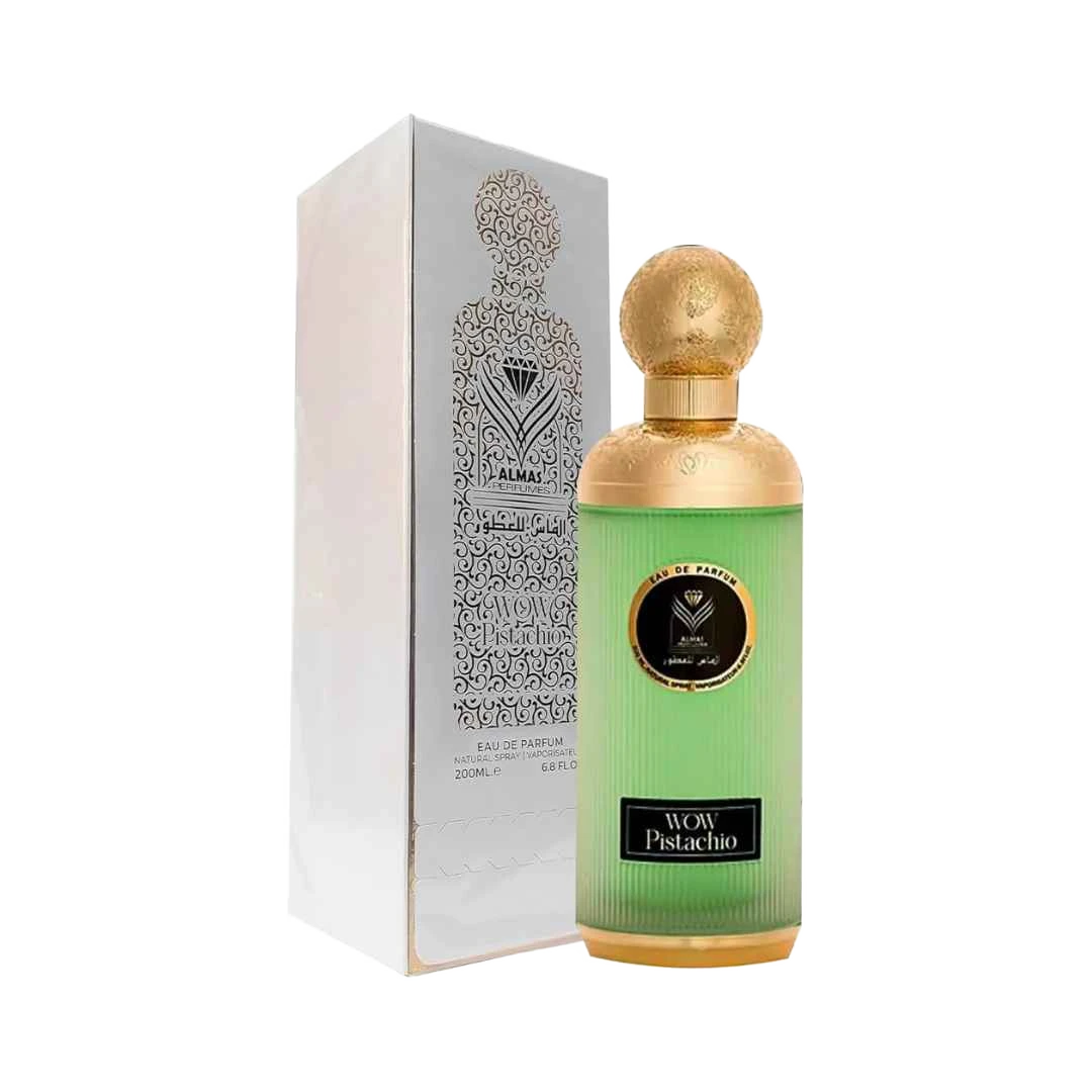 ALMAS WOW PISTACHIO EDP FOR WOMEN - 200 ml -Hadiyyeh