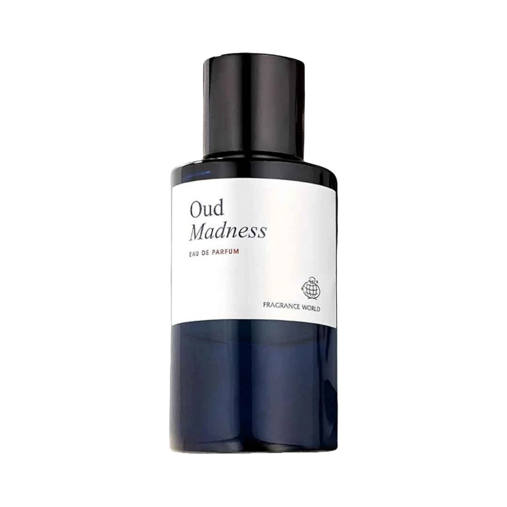 FRAGRANCE WORLD OUD MADNESS EDP FOR MEN - 60 ml -Hadiyyeh