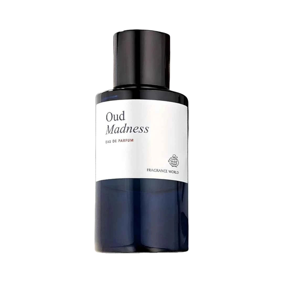 FRAGRANCE WORLD OUD MADNESS EDP FOR MEN - 60 ml -Hadiyyeh