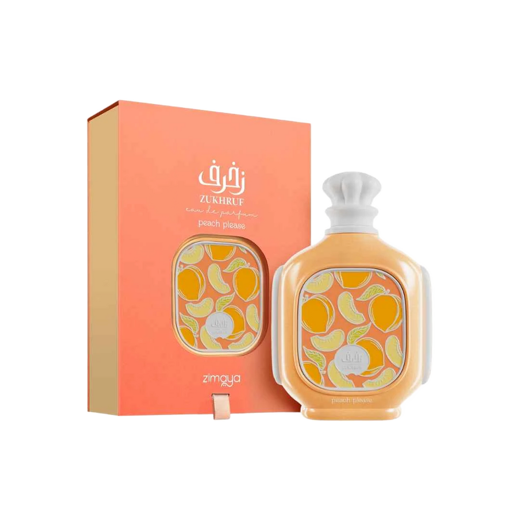 ZIMAYA ZUKHRUF PEACH PLEASE EDP FOR WOMEN - 100 ml -Hadiyyeh