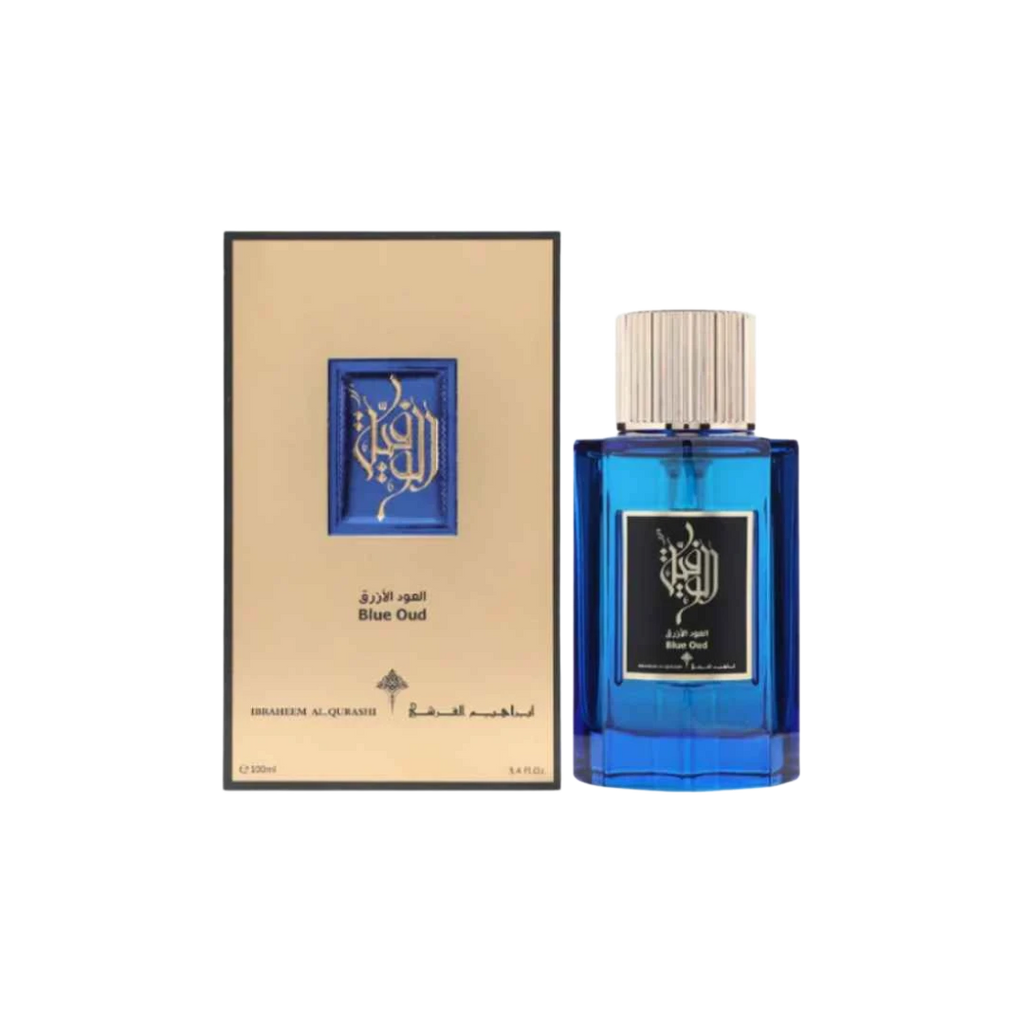 IBRAQ BLUE OUD EDP FOR MEN - 100 ml -Hadiyyeh