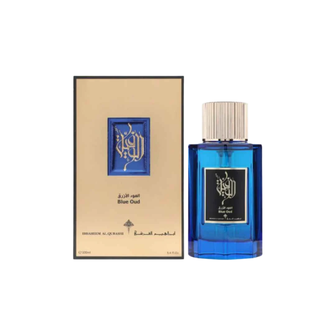 IBRAQ BLUE OUD EDP FOR MEN - 100 ml -Hadiyyeh
