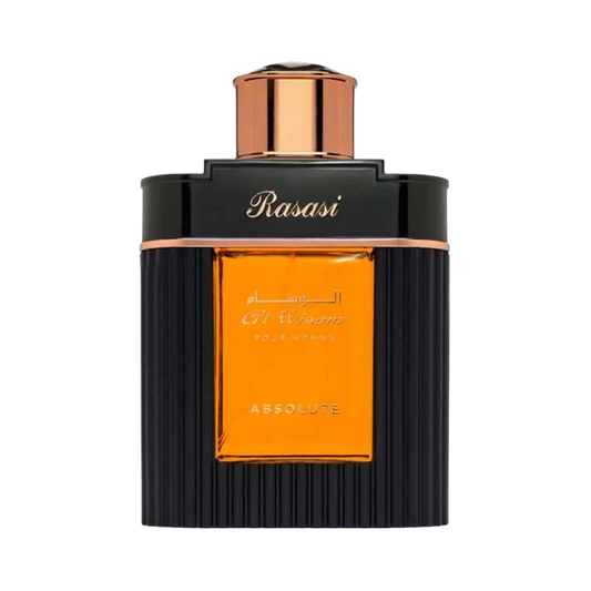 RASASI AL WISAM ABSOLUTE EDP FOR MEN - 100 ml -Hadiyyeh