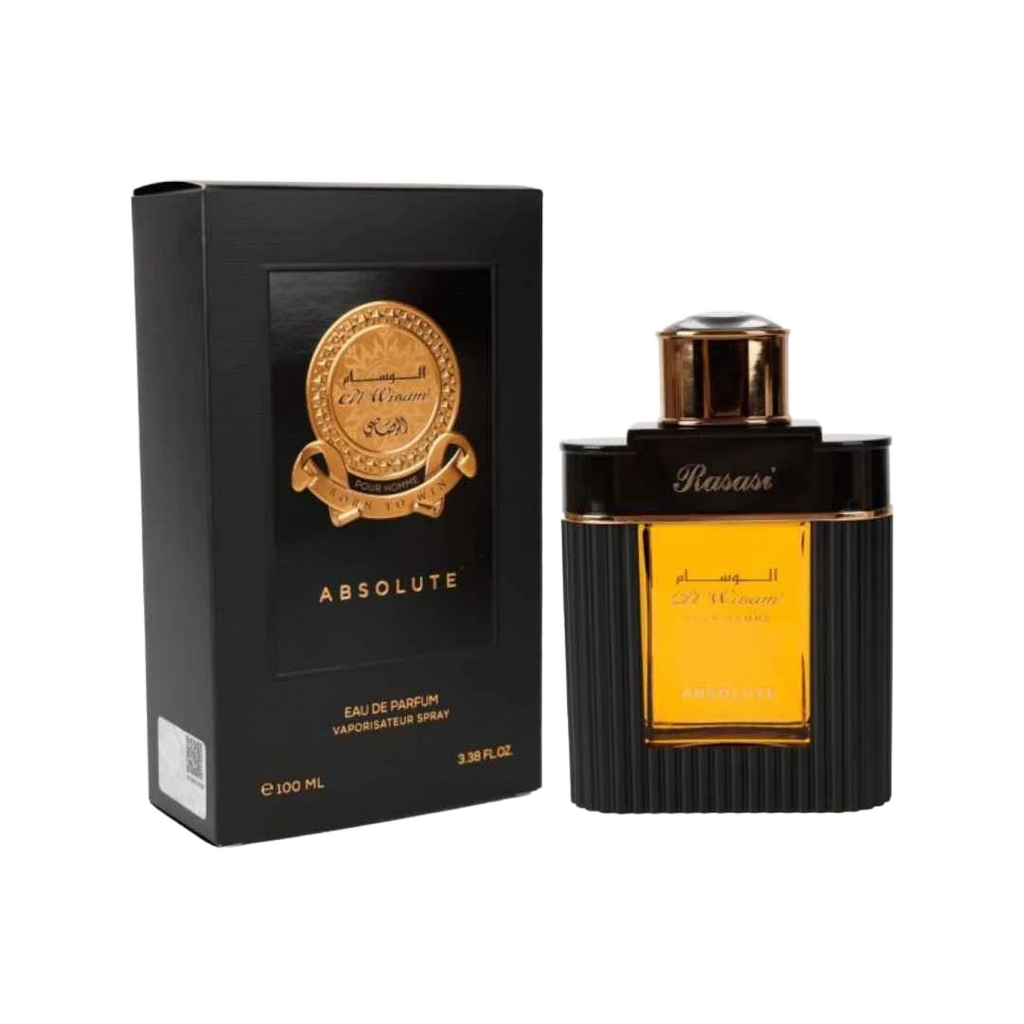 RASASI AL WISAM ABSOLUTE EDP FOR MEN - 100 ml -Hadiyyeh