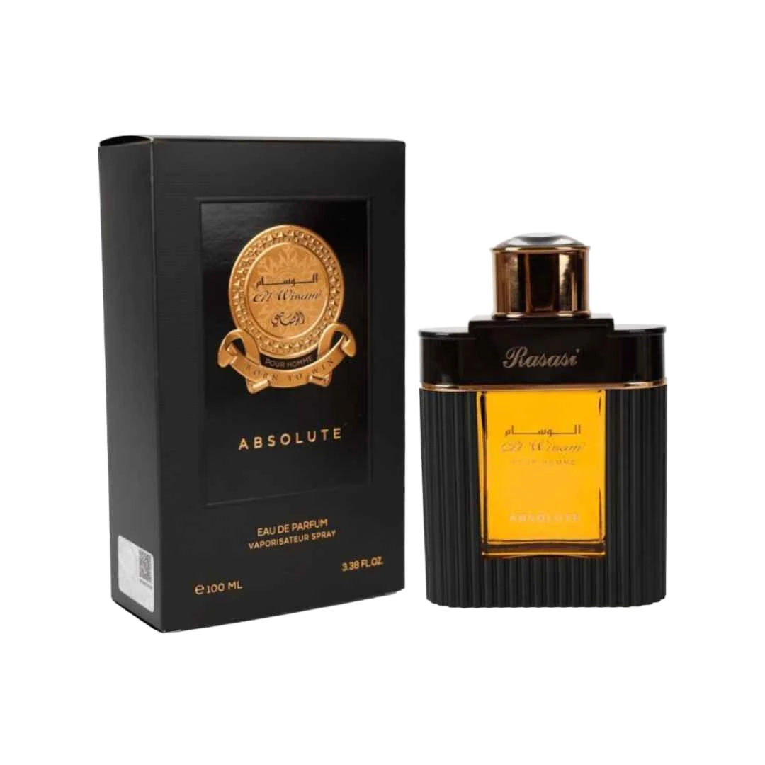 RASASI AL WISAM ABSOLUTE EDP FOR MEN - 100 ml -Hadiyyeh