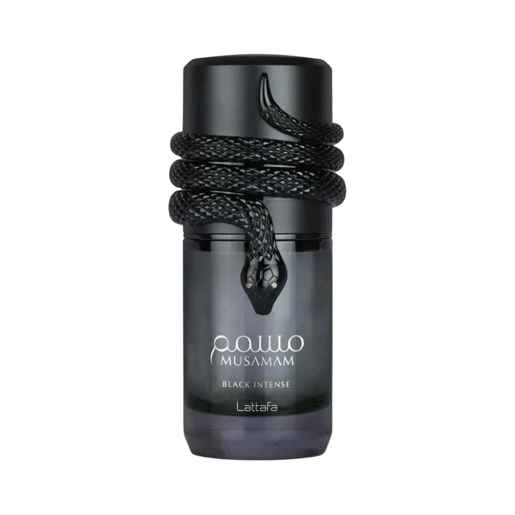 LATTAFA MUSAMAM BLACK INTENSE EDP FOR MEN - 100 ml -Hadiyyeh