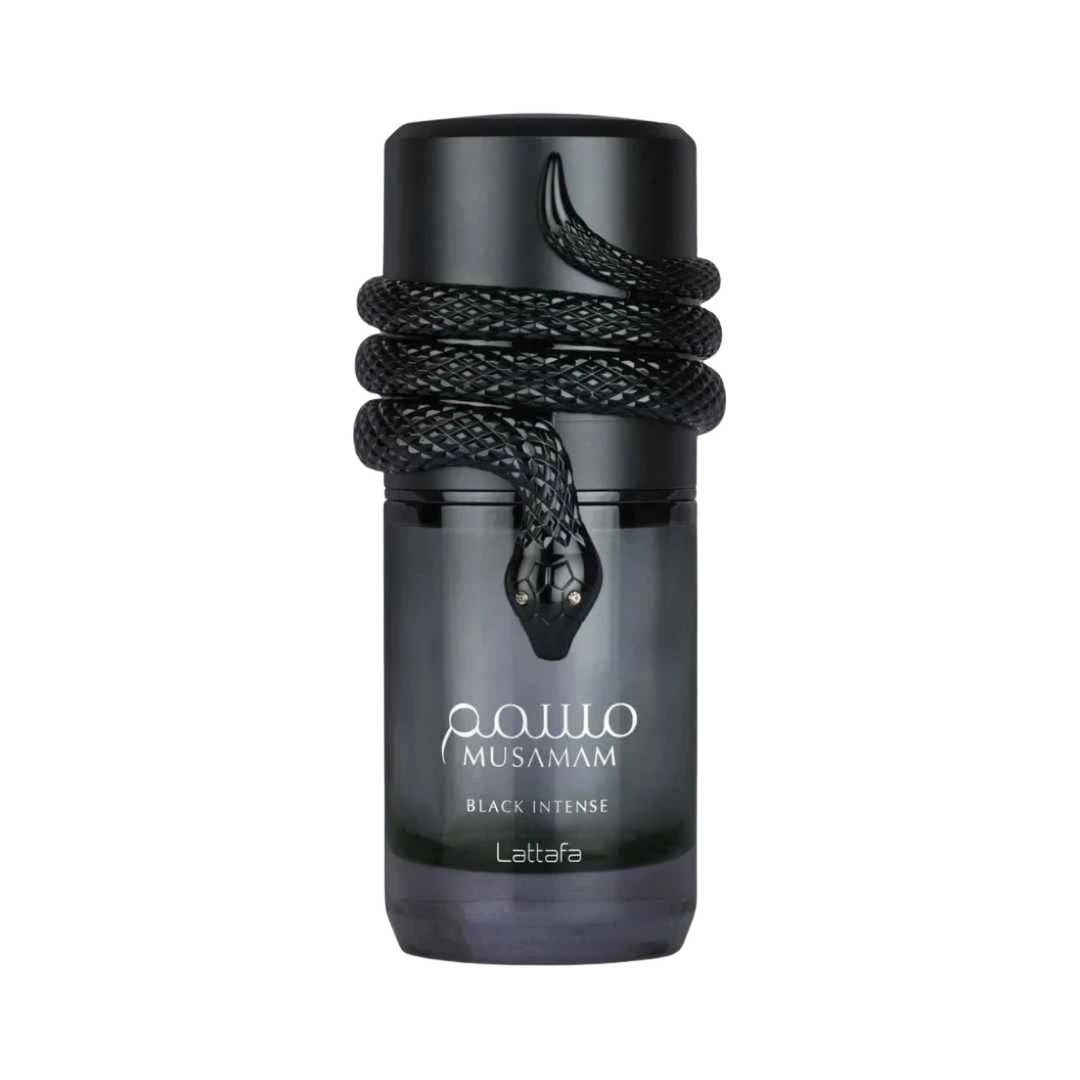 LATTAFA MUSAMAM BLACK INTENSE EDP FOR MEN - 100 ml -Hadiyyeh
