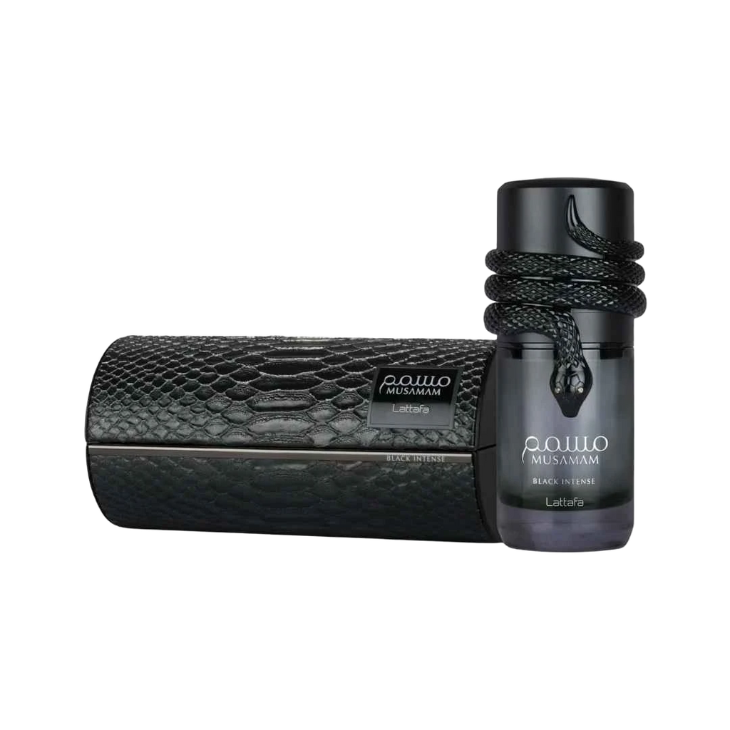 LATTAFA MUSAMAM BLACK INTENSE EDP FOR MEN - 100 ml -Hadiyyeh