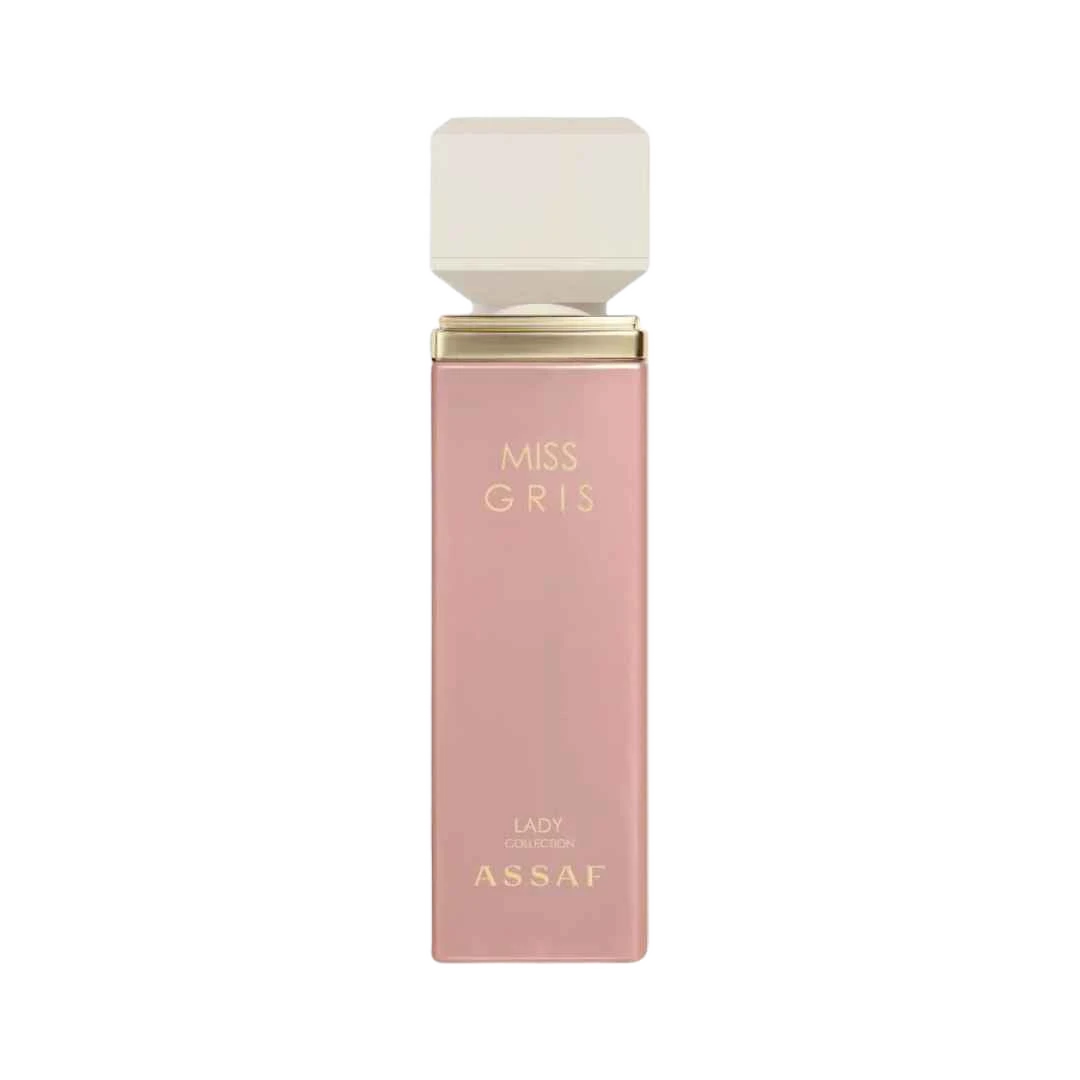 ASSAF MISS GRIS EDP FOR WOMEN - 100 ml -Hadiyyeh
