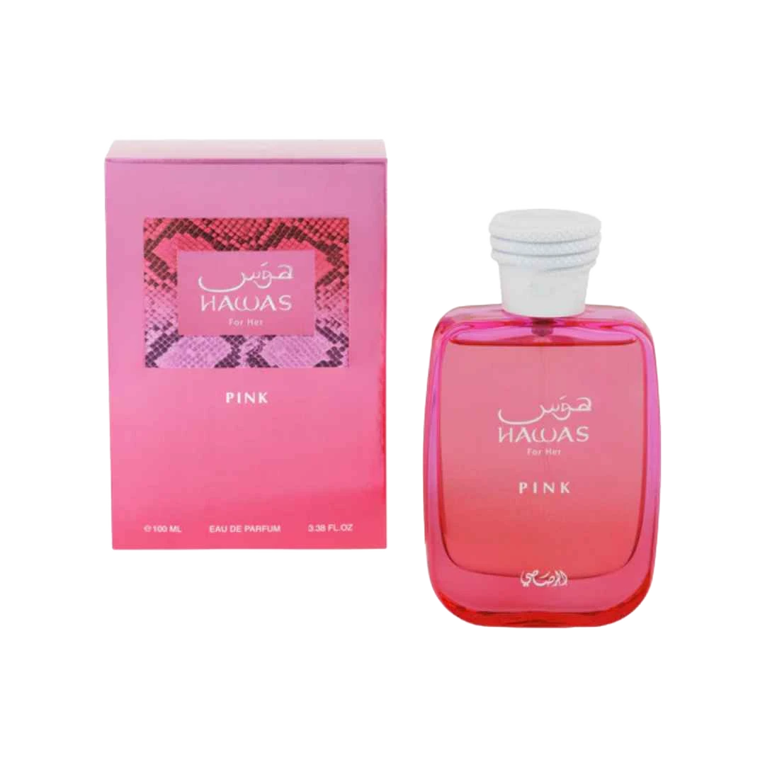 RASASI HAWAS PINK EDP FOR WOMEN - 100 ml -Hadiyyeh