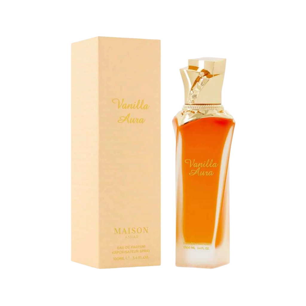 MAISON ASRAR VANILLA AURA EDP FOR WOMEN - 100 ml -Hadiyyeh