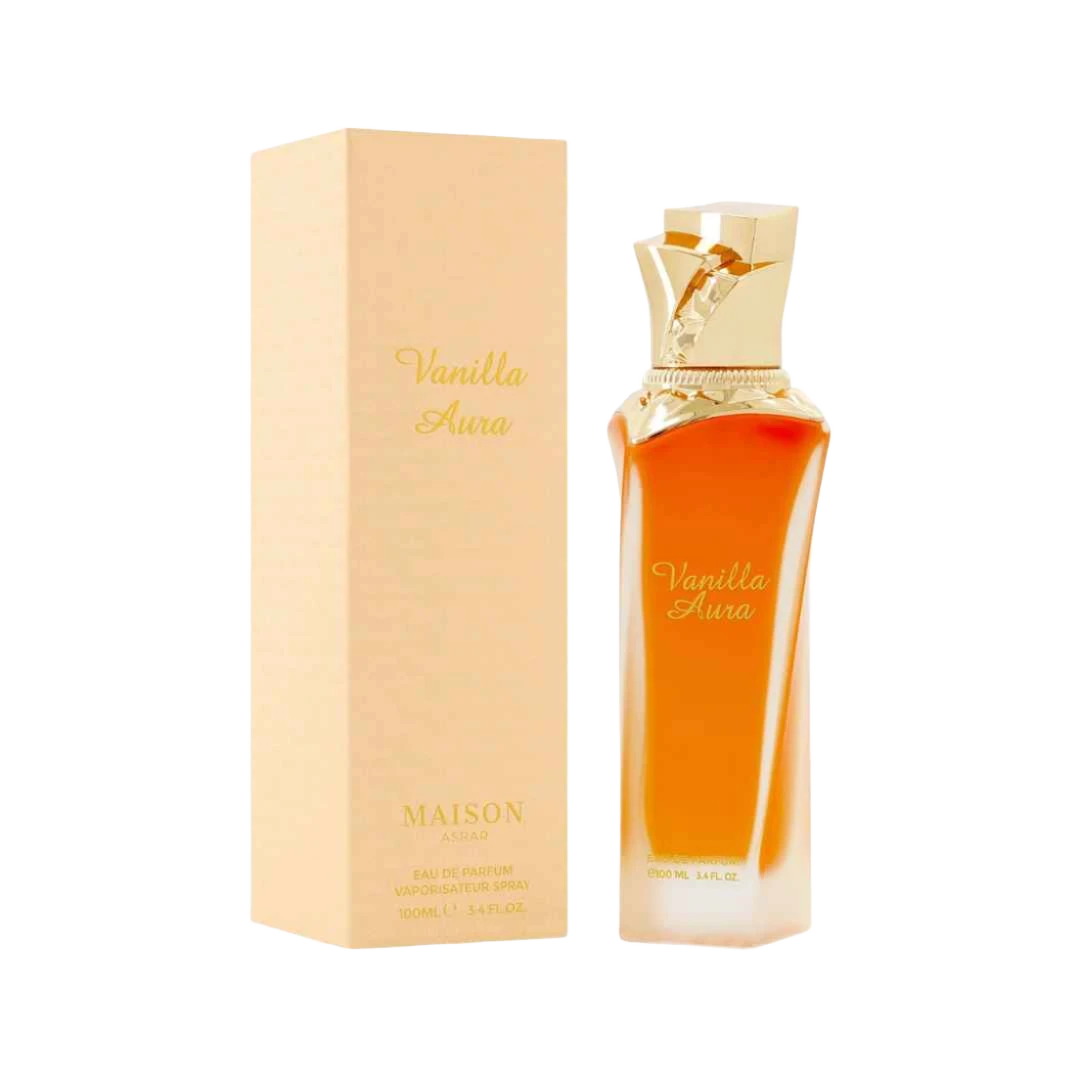 MAISON ASRAR VANILLA AURA EDP FOR WOMEN - 100 ml -Hadiyyeh