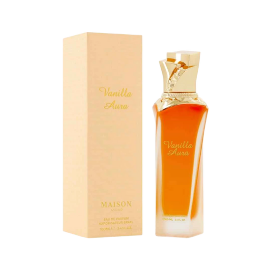MAISON ASRAR VANILLA AURA EDP FOR WOMEN - 100 ml -Hadiyyeh
