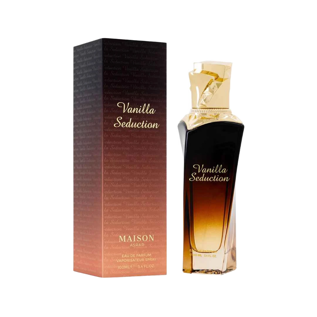 MAISON ASRAR VANILLA SEDUCTION EDP FOR WOMEN - 100 ml -Hadiyyeh