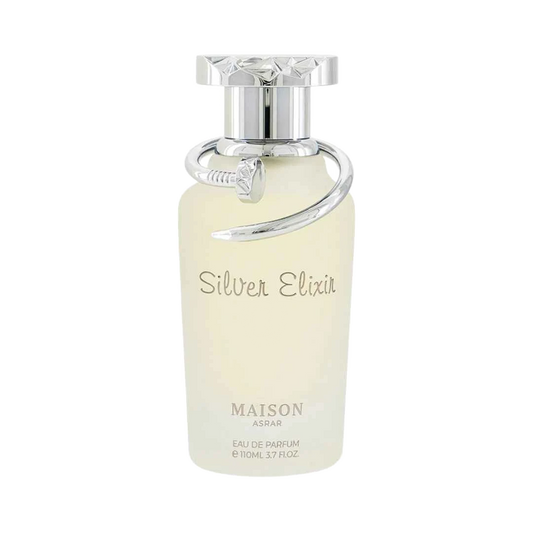 MAISON ASRAR SILVER ELIXIR EDP FOR MEN - 110 ml -Hadiyyeh